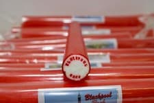 Image of Blackpool Rock 10 Sticks – Mint Flavour Seaside Rock Candy Handmade UK