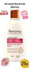 Image of Aveeno Scalp Soothing Haircare Colour Protect Shampoo, Blackberry & Quinoa 300ml