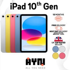 Image of NEW Apple iPad 10th Gen 2022 10.9" 64GB / 256GB WiFi + 5G All Colors RE-SEALED