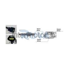Image of Lambda Oxygen Sensor Ruva Fits Mazda 323 1994-1998 1.5 #1 B6DC18861 B6DC18861A