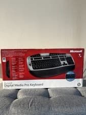 Image of Microsoft Digital Media Keyboard KC-0405 Model 1031 USB Keyboard Wired