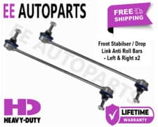 Image of PEUGEOT 508 MK1 2010-2018 FRONT STABILISER ANTI ROLL DROP LINK BARS x2 - LH & RH