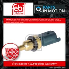 Image of Coolant Temperature Sensor 183964 Febi Sender Transmitter 9810048680 3648843 New