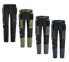 Image of SNICKERS 6218 ALLROUNDWORK 4-WAY FULL STRETCH WORK TROUSERS WITH HOLSTER POCKETS