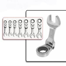 Image of Flexible Mini Short Handle Wrench Combination Wrench Ratchet Wrench