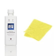 Image of Autoglym Intensive Tar Remover 325ml - Tar Removing Liquid Plus Microfiber Cloth