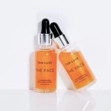 Image of Tan-Luxe THE FACE Self Tan Drops, Medium/Dark (10 ml) Add Tanning Drops to Skin