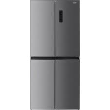 Image of Beko GN15880VPX HarvestFresh™ 79cm Frost Free American Fridge Freezer Stainless