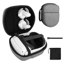 Image of Hard Shell Carrying Case for Meta Quest 3/2 VR Headset Storage Bag Travel Tote