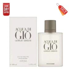 Image of Giorgio Armani Acqua di Gio Eau de Toilette 100ml EDT Spray New & Sealed 30% Off