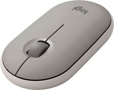 Image of Logitech Pebble M350  Wireless Bluetooth Silent Mouse Mice unifying nano  Sand