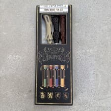 Image of HARRY POTTER 'BACK TO HOGWARTS' TRIPLE WAND PEN SET - WIZARDING WORLD