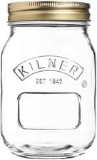 Image of Kilner Preserve Jar 0.5L Round Glass Screw Top Lid Preservation Storage New