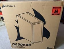 Image of New And Sealed corsair icue 5000x rgb mid tower gaming case