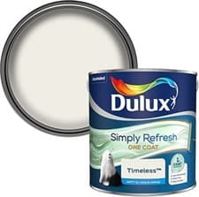 Image of Dulux Simply Refresh Matt Emulsion Paint - Timeless - 2.5L