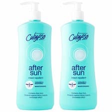 Image of 2 x 500ml Calypso After Sun With Insect Repellent Protect Against Biting Insects