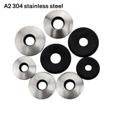 Image of Bonded Sealing Washers EPDM Rubber Waterproof M4.2 M4.8 M5.5 M6.3 A2 Stainless