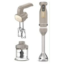 Image of Ninja Foodi 3-in-1 Hand Blender Hand Mixer & Chopper 850W Stone Gold CI100UKSTGD