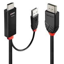 Image of Lindy 2m HDMI to DisplayPort Cable