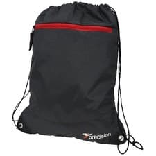 Image of Precision Pro HX Drawstring Bag 2 Litres Charcoal Black/Red 2 Litres Charcoal Bl