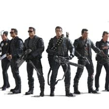Image of NECA Terminator 2 Judgment Day Specs Model T-1000 Galleria T-800 Action Figure