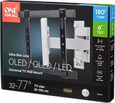 Image of TV Wall Mount Full-Motion Fits 32"–77″ Screen Ultra Slim Bracket WM6454 NEW