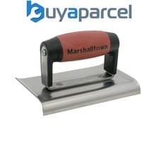 Image of Marshalltown M136D M136D Cement Edger Curved End DuraSoft Handle 6 x 3in M/T136D