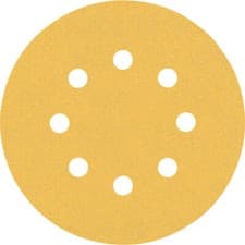 Image of Bosch EXPERT C470 Wood Sanding Disc 125mm 125mm 120g Pack of 50