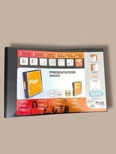 Image of Elba A3 4 D-Ring Binder, 30mm capacity, 55mm spine, Presentation Folder X2