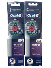 Image of Oral-B Pro 3D White Electric Toothbrush Heads X 4 Original UK Seller