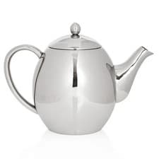 Image of Sabichi Double Wall Insulated Stainless Steel Teapot 1200ml 8 Cups Tea Pot