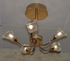 Image of Luxury Crystal Glass Ceiling Chandelier – Modern LED Pendant 02 Colour 02 Size