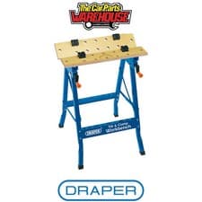 Image of Draper 09951 Tilt & Clamp Fold Down Workbench 600 x 650 x 800mm
