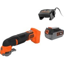Image of Black and Decker BDCOS18 18v Cordless OIS Oscillating Multi Tool 1 x 4ah Li-ion