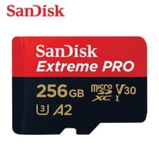 Image of SanDisk Extreme PRO 256GB microSDXC UHS-I Memory Card