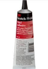 Image of 3M 1099 Scotch-Weld™ Vinyl Adhesive 150ml Tube bonds well to plastics and vinyl