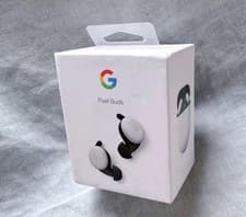 Image of Genuine Google Pixel Buds 2nd Gen True Wireless In-Ear Headphones-Clearly White