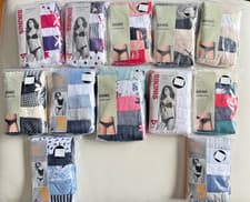 Image of BNIP Marks & Spencer 5pk cotton lycra bikini briefs - choice of colours and size