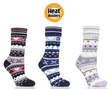 Image of Womens Soul Warming Thermal Socks HEAT HOLDERS Various Colours 4-8 - 1 Pair Pack