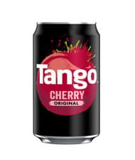 Image of Tango Cherry Zero Sugar 24 x 330ml Cans Sugar Free Fizzy Soft Drink FreeDelivery