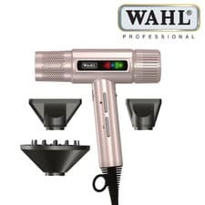 Image of Wahl Vanquish Rose Gold 1600W Corded Hair Dryer 3 Magnetic Attachments ZY170