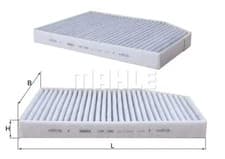Image of Cabin filter Activated Carbon Filter LAK 1398 MAHLE for BMW ALPINA TOYOTA