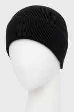 Image of HUGO BOSS Black Genuine BEANIE Hat Tonal Logo OSFA Tag 50464411 HB1