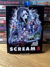 Image of Scream 5 (2022) Custom Slipcover 4K UHD / Blu Ray Case Size