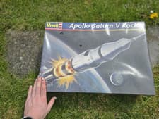 Image of Revell Apollo Saturn V Rocket Model Kit NASA Space Model