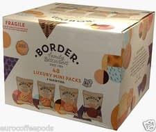 Image of 2 x Border Biscuits 48 in a box (4 Varieties) Luxury Mini Packs, 192 Biscuits