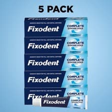Image of Fixodent Original Complete Denture Adhesive Strong Hold Denture Cream 70g, 47g