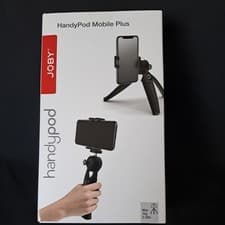 Image of Joby Mini Tripod with phone clamp and remote control