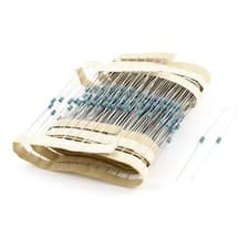 Image of 400 Pcs 1/6W 1/8W 1% 10K Ohm Axial Lead Flameproof Metal Film Resistor