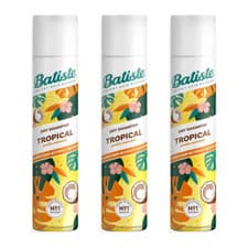 Image of Batiste Dry Shampoo in Tropical 200ml x3